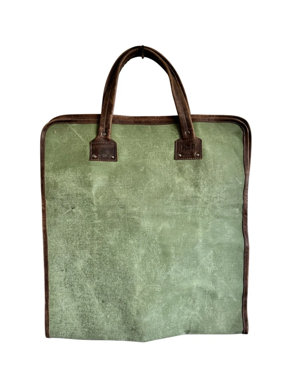 Hide & Drink Green Canvas Log Carrying Sling Bag